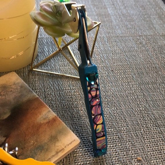 #58d 🐢NWOT Blinged Out Corkscrew with Tortoise Shell Vibes🐢 - Picture 14 of 17